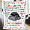 Custom Photo I Can't Wait To Meet You - Family Personalized Custom Blanket - Mother's Day, Baby Shower Gift, Gift For First Mom