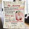 Custom Photo The World’s Best Mommy Belongs To Me - Family Personalized Custom Blanket - Mother's Day, Baby Shower Gift, Gift For First Mom