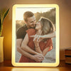 Custom Photo Every Moment With You Is A Gift - Couple Personalized Custom LED Mirror Frame Lamp - Gift For Husband Wife, Anniversary