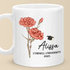 Dream Big, Work Hard, Stay Focused - Family Personalized Custom Mug - Graduation Gift For Family Members, Siblings, Brothers, Sisters