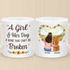 Best Friends Fur Life - Dog Personalized Custom Mug - Gift For Pet Owners, Pet Lovers