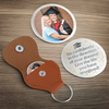Custom Photo Graduate Today, Inspiration Forever - Family Personalized Custom Pocket Hug - Graduation Gift For Family Members, Siblings, Brothers, Sisters