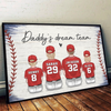 Family, The Ultimate Winning Team - Family Personalized Custom Horizontal Poster - Father's Day, Gift For Dad, Sport Lovers, Sport Players