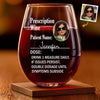 Custom Photo Doctor’s Orders, Sip And Relax - Family Personalized Custom Wine Glass - Gift For Yourself, Best Friends, Siblings, Family Members