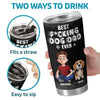 Best Dad Ever - Dog Personalized Custom Tumbler - Father's Day, Gift For Dad, Pet Owners, Pet Lovers