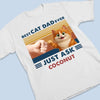 Best Naps, Best Treats - Dog & Cat Personalized Custom Unisex T-shirt, Premium T-shirt, Hoodie - Father's Day, Gift For Dad, Pet Owners, Pet Lovers