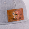 Property Of Paws - Dog Personalized Custom Leather Patch Hat - Father's Day, Gift For Pet Owners, Pet Lovers