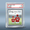 Best Team Ever - Family Personalized Custom Rectangle Shaped Acrylic Plaque - Father's Day, Gift For Dad, Sport Lovers, Sport Players