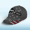 Little Hands, Big Love For You - Family Personalized Custom Hat, All Over Print Classic Cap - Father's Day, Gift For Dad, Grandpa