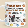 You Clean, I Reign - Dog Personalized Custom 3D Inflated Effect Printed Mug - Father's Day, Gift For Dad, Pet Owners, Pet Lovers
