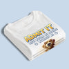 They Call It Waste, I Call It Bonding Time - Dog Personalized Custom Unisex T-shirt, Premium T-shirt, Hoodie - Father's Day, Gift For Dad, Pet Owners, Pet Lovers