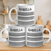 Go Crazy With Me - Friend Personalized Custom Hidden Message Mug - Gift For Best Friends, Sisters, Family Members, Coworkers