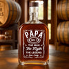 Vintage Soul, Modern Legend - Family Personalized Custom Whiskey Bottle - Father's Day, Gift For Dad, Grandpa