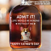 We Make Your Life Paw-some - Dog Personalized Custom Whiskey Bottle - Father's Day, Gift For Dad, Pet Owners, Pet Lovers
