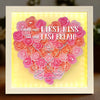 Wrapped In Your Love - Couple Personalized Custom Flower Shadow Box With LED - Gift For Husband Wife, Anniversary