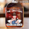 Cheers To The Wild Nights - Couple Personalized Custom Whiskey Bottle - Gift For Husband Wife, Anniversary