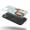 Custom 3D Inflated Effect Printed Clear Phone Case - Personalized Birthday Gifts For Dog Lovers, Dog Dad And Mom - Pawfect Moments Together