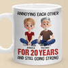 Custom Mug - Personalized Anniversary Wedding Gifts For Husband And Wife, Him And Her - Still Tolerating Each Other
