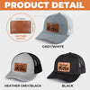 Leather Patch Hat - Birthday Gifts For Dog Lovers, Dog Dad And Mom - Every Pack Needs A Boss