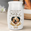 Custom Photo Decorative Urn - Personalized Pet Memorial Gifts For Dogs, Cats - Always On My Mind