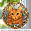 Custom Photo Window Hanging Suncatcher Ornament - Personalized Pet Memorial Sympathy Gifts For Dogs, Cats - Furry Friend, Sunny Window
