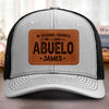 Sombrero Con Parche De Cuero Con Forma Personalizada - Regalos De Cumpleaños Personalizados Para Papá, Abuelo - Abuelo Cariñoso Siempre A Tu Lado