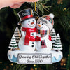 Custom Acrylic Ornament - Personalized Anniversary Christmas Wedding Gifts For Husband And Wife, Him And Her - Love’s Sweetest Tradition