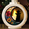 Custom Candlelight Lantern Ornament - Personalized Pet Christmas Memorial Sympathy Gifts For Dogs - Your Paw Prints Are Etched In My Heart