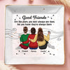 Custom Full-Print Jewelry Dish - Personalized Best Friend Birthday Gifts For Women, Besties, Sisters, BFF - Good Friends Are Forever