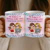 Custom Mug - Personalized Best Friend Birthday Gifts For Women, Besties, Sisters, BFF - Besties No Matter What