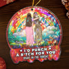 Custom Hologram Acrylic Ornament - Personalized Christmas Best Friend Birthday Gifts For Women, Besties, Sisters, BFF - Friendship Is The Best Gift