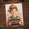 Custom Photo Acrylic Ornament - Personalized Christmas Birthday Gifts For Mom, Dad, Kids - Mistletoe Mischief Maker