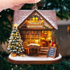 Custom Wood Ornament - Personalized Christmas Bookish Gifts For Book Lovers, Bookworms, Readers - A Book Lover’s Holiday Dream