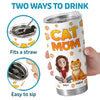 Custom 3D Inflated Effect Printed Tumbler - Personalized Birthday Gifts For Cat Lovers, Cat Mom And Dad - Cat Hair Is My Glitter