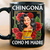 Custom Black Mug - Personalized Hispanic Month Birthday Gifts For Hispanics And Latinos, Women - Beauty With A Bite