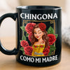 Custom Black Mug - Personalized Hispanic Month Birthday Gifts For Hispanics And Latinos, Women - Beauty With A Bite