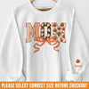 Custom Unisex Sweatshirt, Hoodie With Design On Sleeve - Personalized Halloween Birthday Gifts For Mom, Grandma - Spooky Nights With Family Light