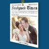 Custom Photo Acrylic Ornament - Personalized Anniversary Christmas Wedding Gifts For Husband And Wife, Him And Her - True Love Makes Headlines