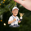 Custom Photo Acrylic Ornament - Personalized Christmas Birthday Golf Gifts For Men, Women - Life Is Better With Golf