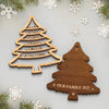 Custom Double Layer Wooden Ornament - Personalized Christmas Birthday Gifts For Mom, Dad, Kids - Generations Of Love