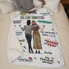 Custom Blanket - Personalized Best Friend Christmas Birthday Gifts For Women, Besties, Sisters, BFF - Besties Make Life More Fun