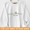 To Me, You’re Everything - Family Personalized Custom Unisex Sweatshirt, Hoodie With Design On Sleeve - Mother's Day, Gift For Mom, Grandma