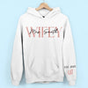 Custom Unisex Sweatshirt, Hoodie With Design On Sleeve - Personalized Gifts For Husband And Wife, Him And Her - You Complete Me