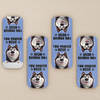 Custom Leather Magnetic Bookmark - Personalized Bookish Gifts For Book Lovers, Bookworms, Dog Dad And Mom - Paws And Pages Bring Joy