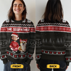 Custom Unisex Ugly Sweatshirt - Personalized Christmas Birthday Gifts For Dog Lovers, Dog Dad And Mom - Master Of Fetch