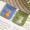 Custom Leather Magnetic Bookmark - Personalized Bookish Gifts For Book Lovers, Bookworms, Cat Mom And Dad - Lost In Chapters