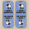 Custom Leather Magnetic Bookmark - Personalized Bookish Gifts For Book Lovers, Bookworms, Dog Dad And Mom, Cat Owners - Where Stories Pause