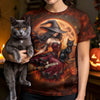 Custom Unisex T-shirt - Personalized Halloween Witchy Gifts For Women - Wickedly Good Vibes