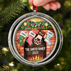 Custom Acrylic Rotating Ornament - Personalized Christmas Birthday Gifts For Mom, Dad, Brother, Sister, Kids - Blessed With Family Love