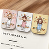 Custom Leather Magnetic Bookmark - Personalized Bookish Gifts For Book Lovers, Bookworms, Readers - Chapters And Dreams Await
